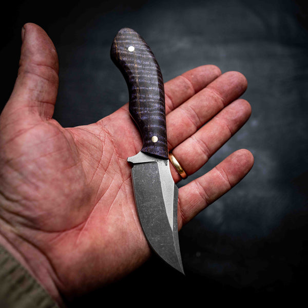 Mini Skinner — Elmax | Dark Purple Dyed Curly Mango