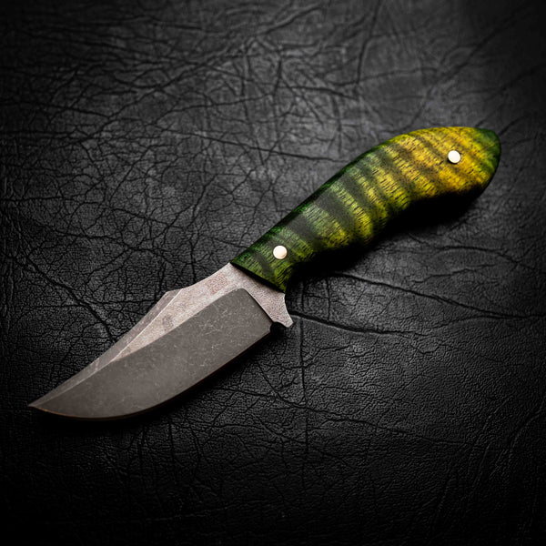 Mini Skinner — Elmax | Lime Green & Yellow Curly Mango