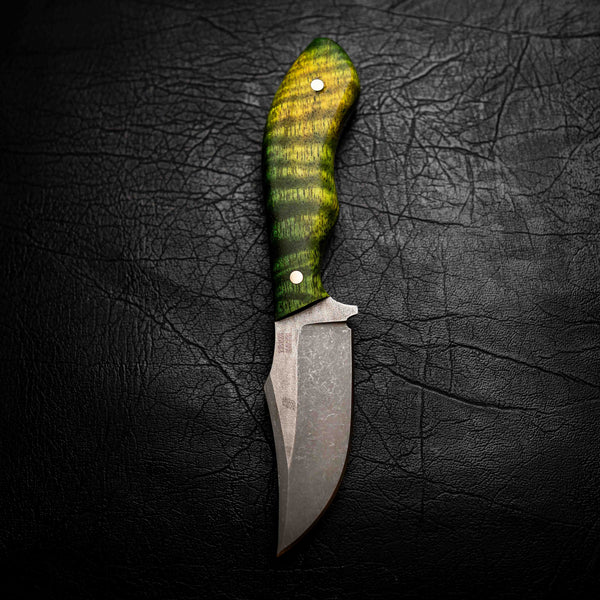 Mini Skinner — Elmax | Lime Green & Yellow Curly Mango