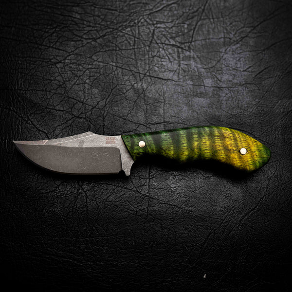 Mini Skinner — Elmax | Lime Green & Yellow Curly Mango