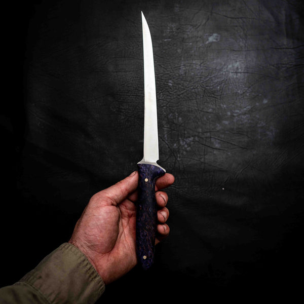 Flexy Fillet — Dark Purple Dyed Birch