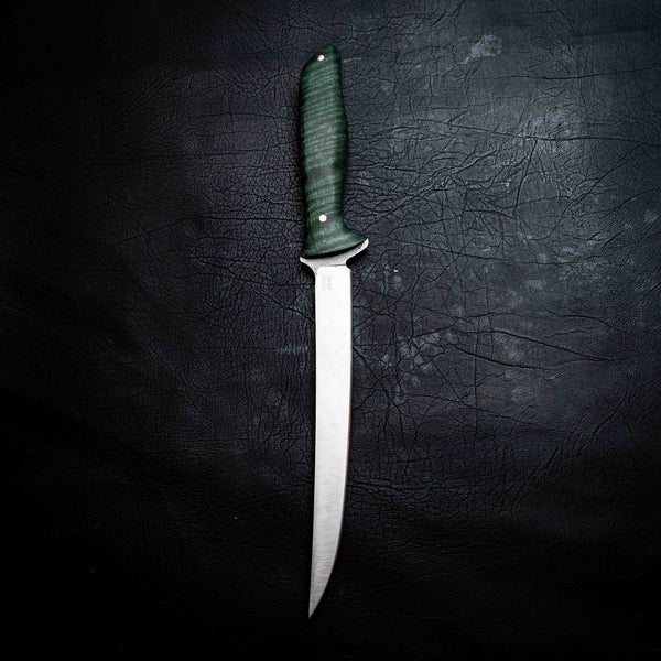 Boning Knife — Dark Green Curly Mango