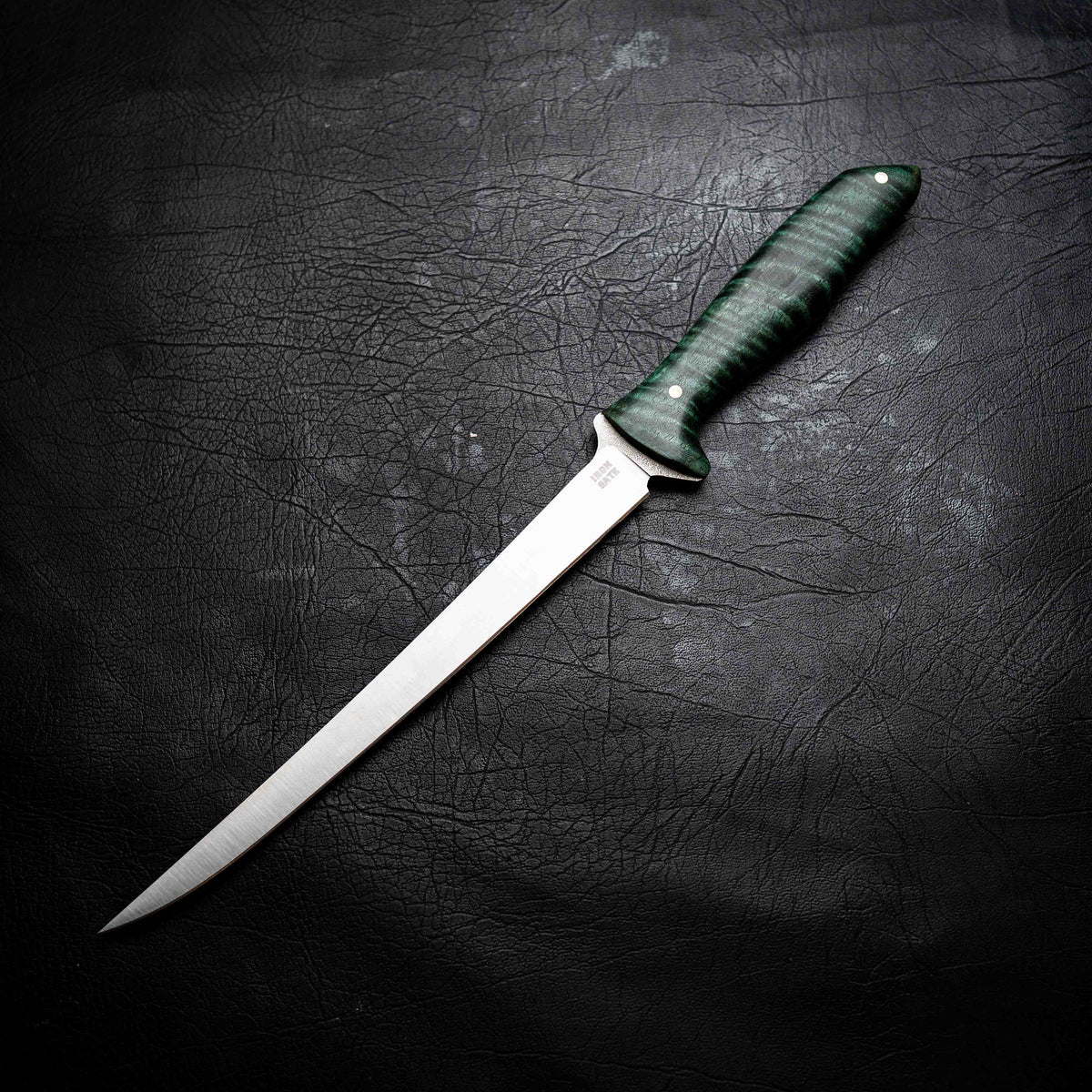 Flexy Fillet — Dark Green Curly Mango