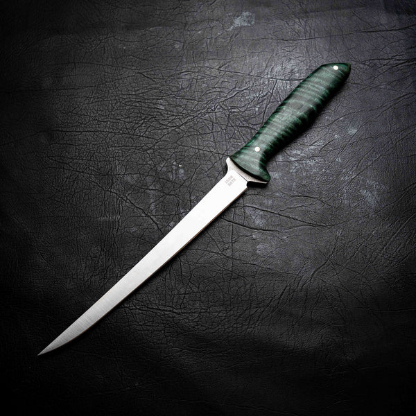 Flexy Fillet — Dark Green Curly Mango