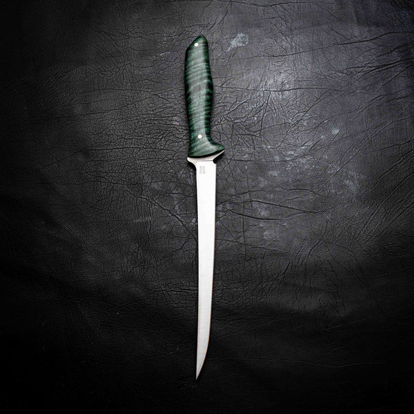 Flexy Fillet — Dark Green Curly Mango