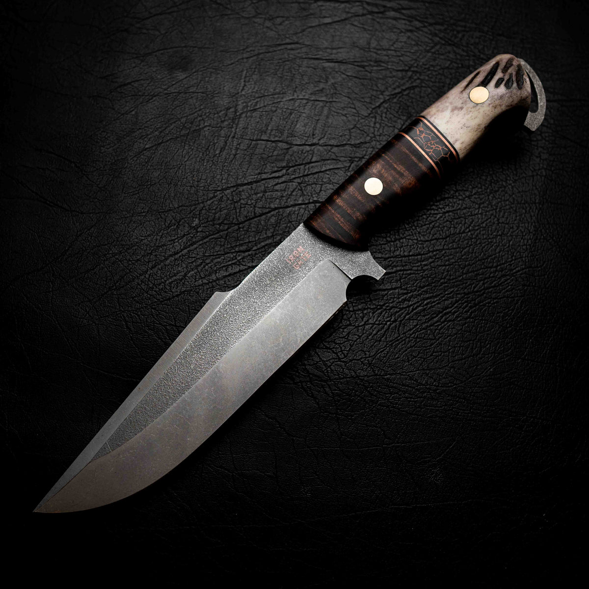 Big Bowie — Tasmanian Blackwood, TruStone & Deer Antler