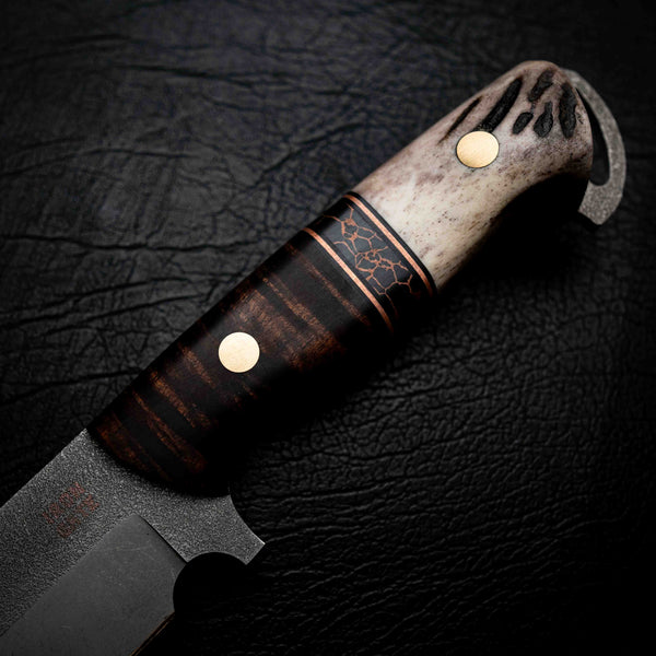 Big Bowie — Tasmanian Blackwood, TruStone & Deer Antler
