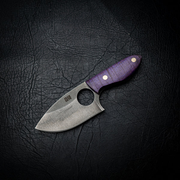 Axis EDC – Purple Dyed Curly Maple