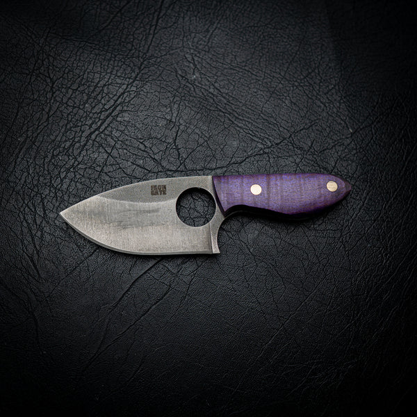 Axis EDC – Purple Dyed Curly Maple