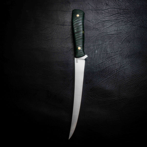 Mako Fillet — Green Dyed Curly Mango