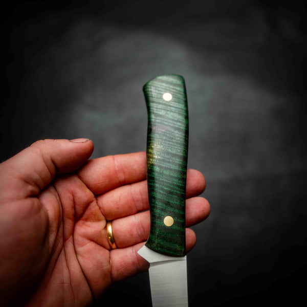 Mako Fillet — Green Dyed Curly Mango