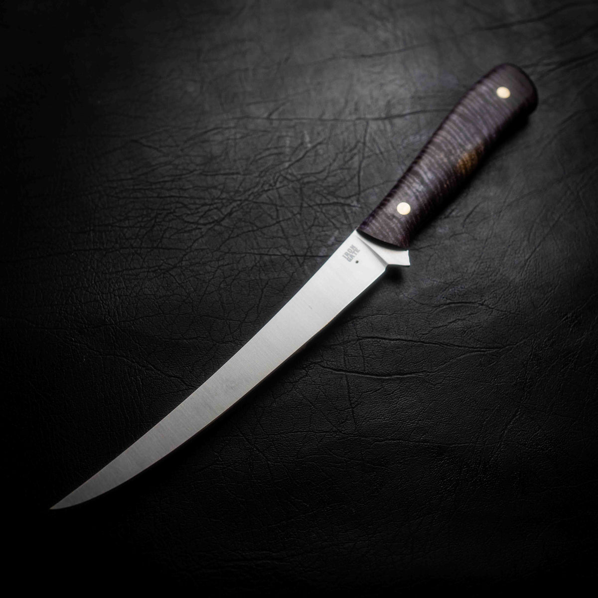 Mako Fillet — Purple Dyed Curly Mango