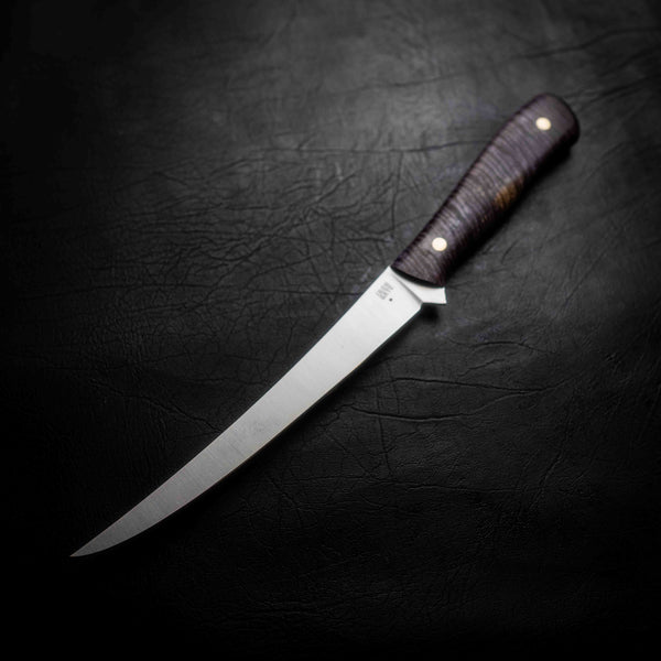 Mako Fillet — Purple Dyed Curly Mango