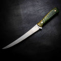 Mako Fillet — Green Dyed Curly Mango