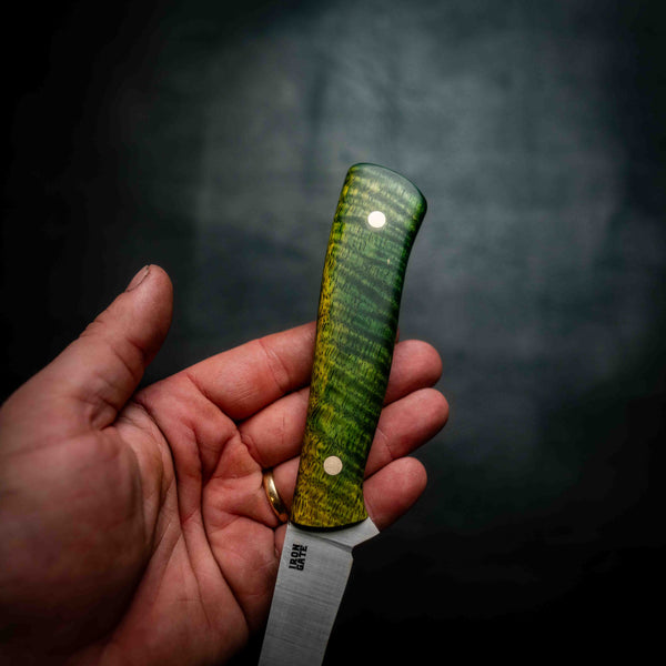 Mako Fillet — Green Dyed Curly Mango