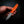 Paracord Utility Knife — Orange Paracord