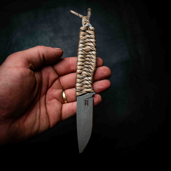 Paracord Utility Knife — Desert Paracord