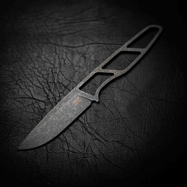 Skeleton Utility Knife — Stonewashed N690