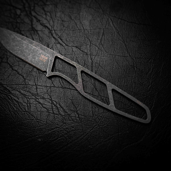 Skeleton Utility Knife — Stonewashed N690
