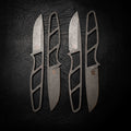 Skeleton Utility Knife — Stonewashed N690