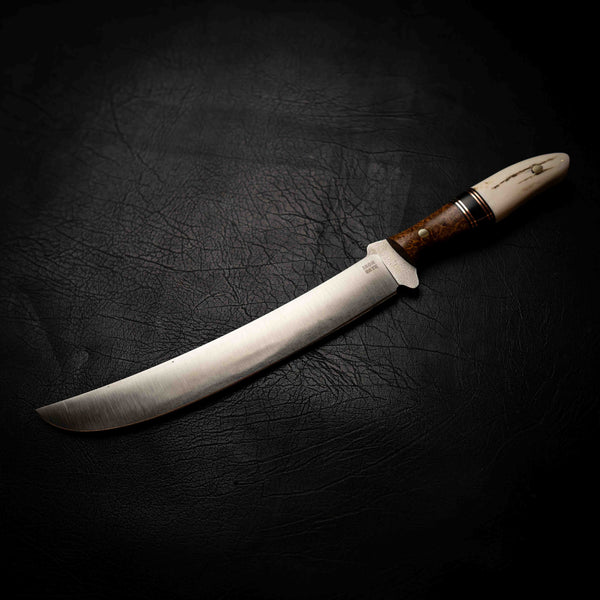 The Breaker — York Gum Burl, Copper, African Blackwood & Deer Antler
