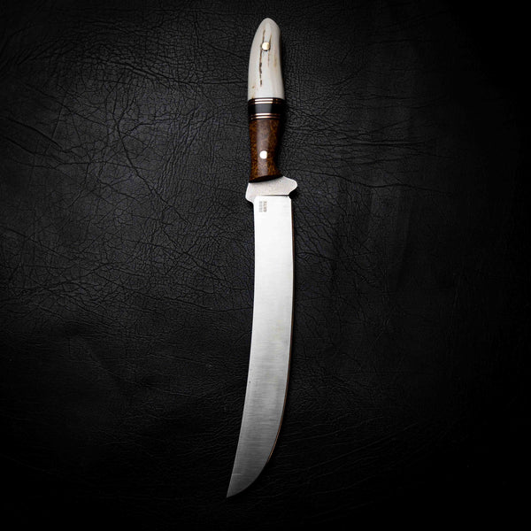The Breaker — York Gum Burl, Copper, African Blackwood & Deer Antler