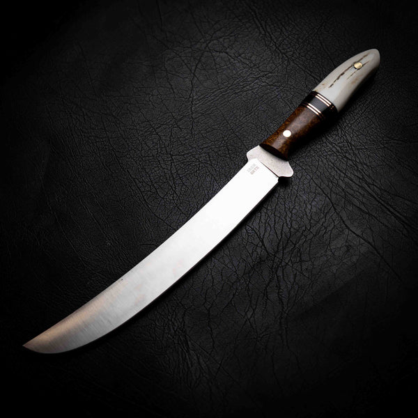 The Breaker — York Gum Burl, Copper, African Blackwood & Deer Antler
