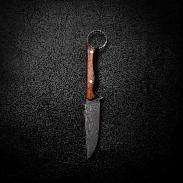 The Crow — Cocobolo with Orange & Black G10