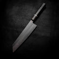 Kiritsuke — Stonewashed N690, Black Maple & Ivory G10 Wa Handle