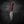Wide Hunter — Red & Black Layered G10, Rock Face