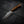Wide Hunter — Orange & Black Layered G10, Rock Face