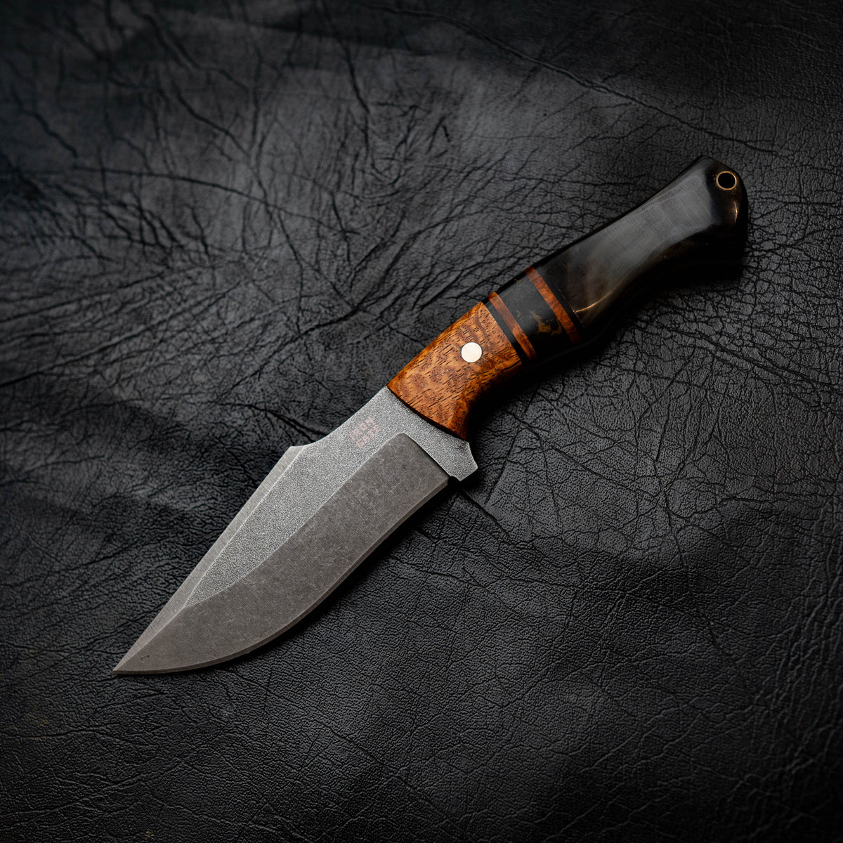 Wide Hunter — Afzelia Xylay, Restone & Buffalo Horn