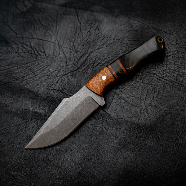 Wide Hunter — Afzelia Xylay, Restone & Buffalo Horn