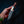 Wide Hunter — G10, Light Blue TruStone, Brass & Red Mallee Burl