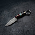 Mini Hunter — Purple Gidgee, Aqua TruStone & Buffalo Horn