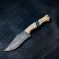 Wide Hunter — Giraffe Bone & Aqua TruStone