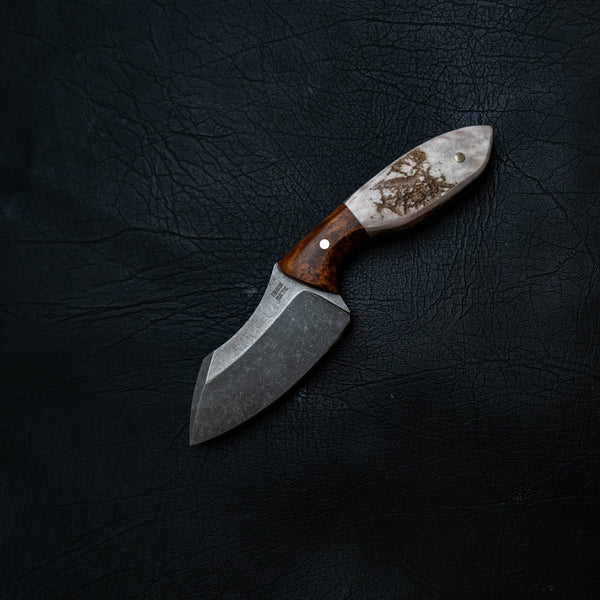 The Talon — Amboyna Burl & Fallow Deer Antler