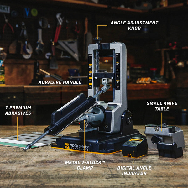 WorkSharp - Professional Precision Adjust Knife Sharpener — Detail view | Iron Gate Knives