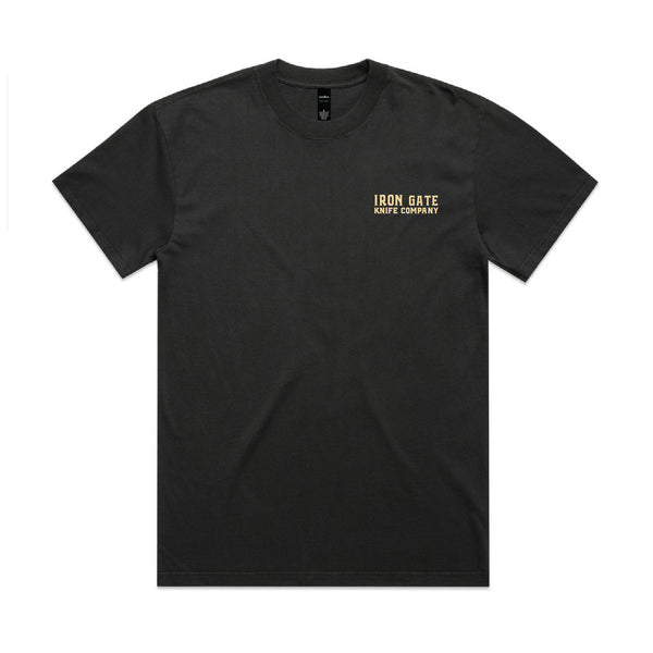 Heavy Faded  Oversize Tee – Coal