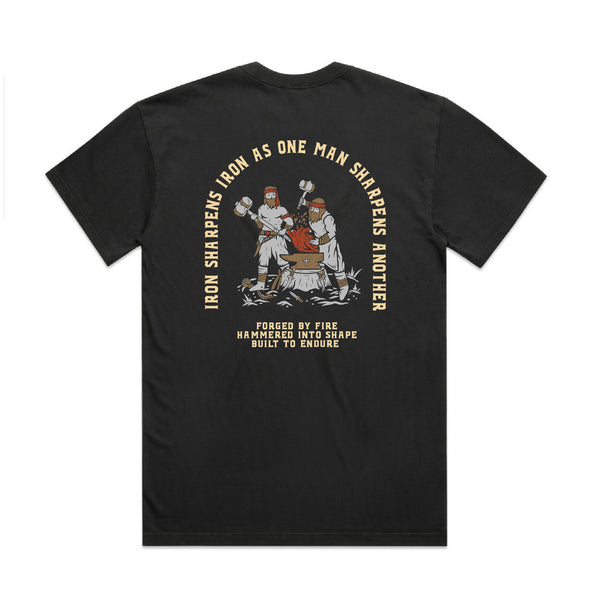 Heavy Faded  Oversize Tee – Coal
