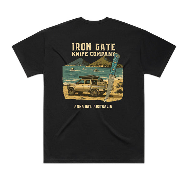 Port Stephens Edition – Oversized Tee (Black)