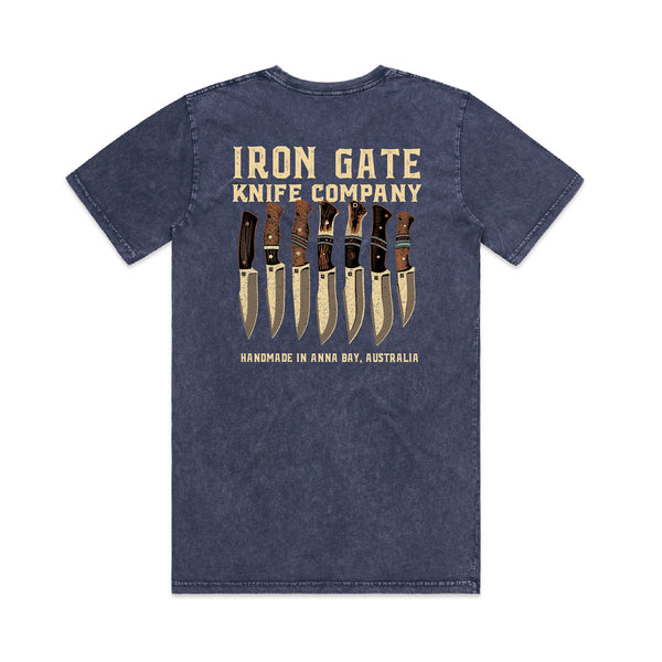 Stone Wash Tee – Blue Stone