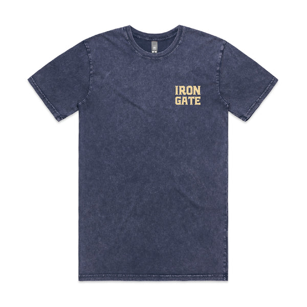 Stone Wash Tee – Blue Stone