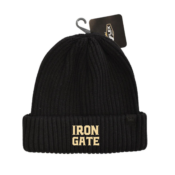 Fisherman’s Beanie – Black Melange