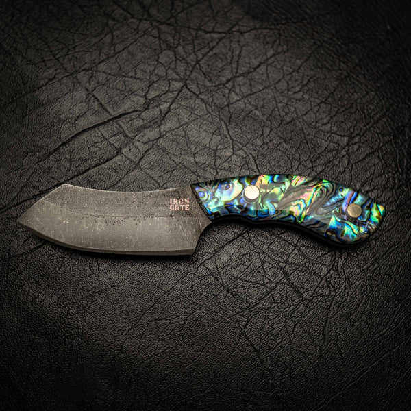 Notch — Full Abalone — Detail view | Iron Gate Knives