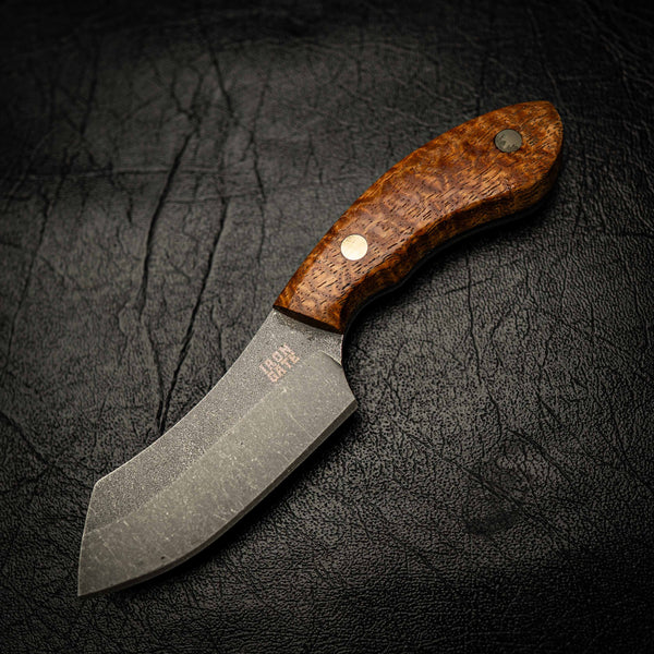 Notch — Stabilised Afzelia Xylay — Iron Gate Knives | Handmade in Australia