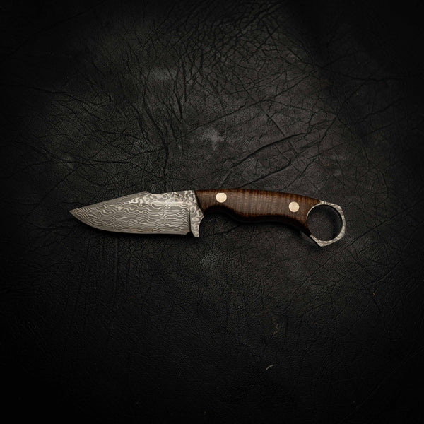 Mini Hunter — Damascus & Tasmanian Blackwood