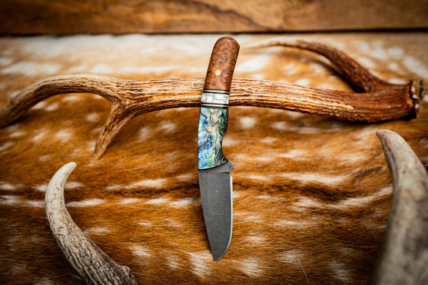 Stockman — York Gum Burl, TruStone & Abalone
