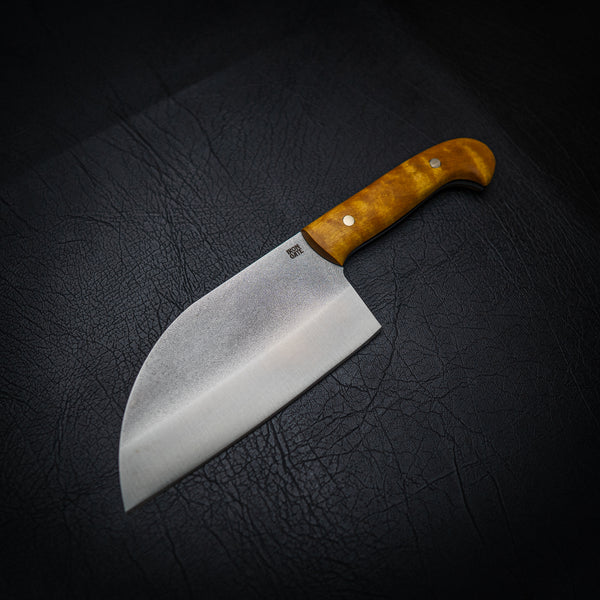 Dyed Maple Cleaver – N690 Steel