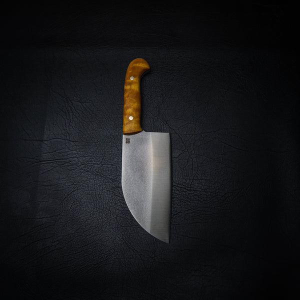 Dyed Maple Cleaver – N690 Steel